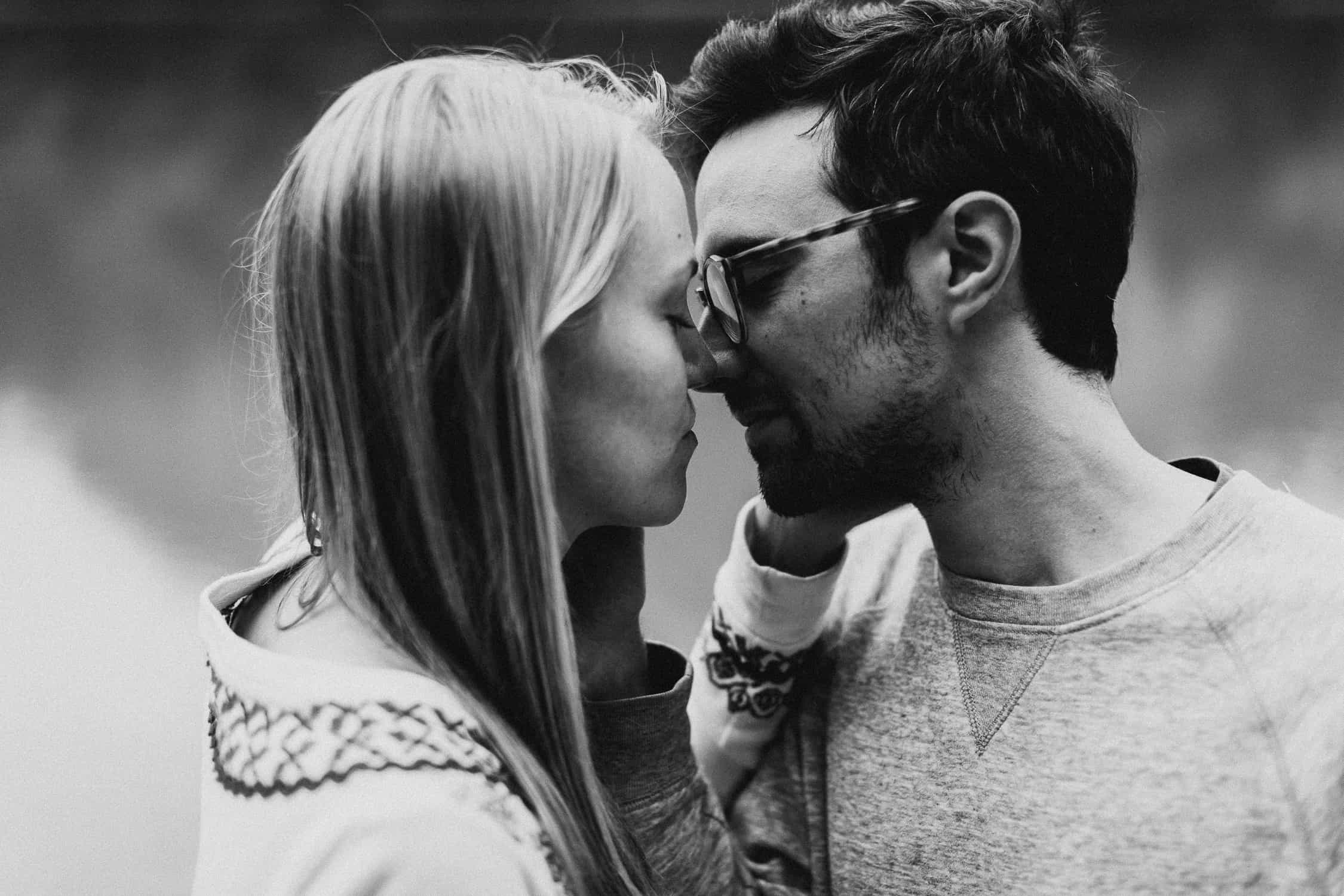 Echo Lake New Hampshire Couples Photography Session