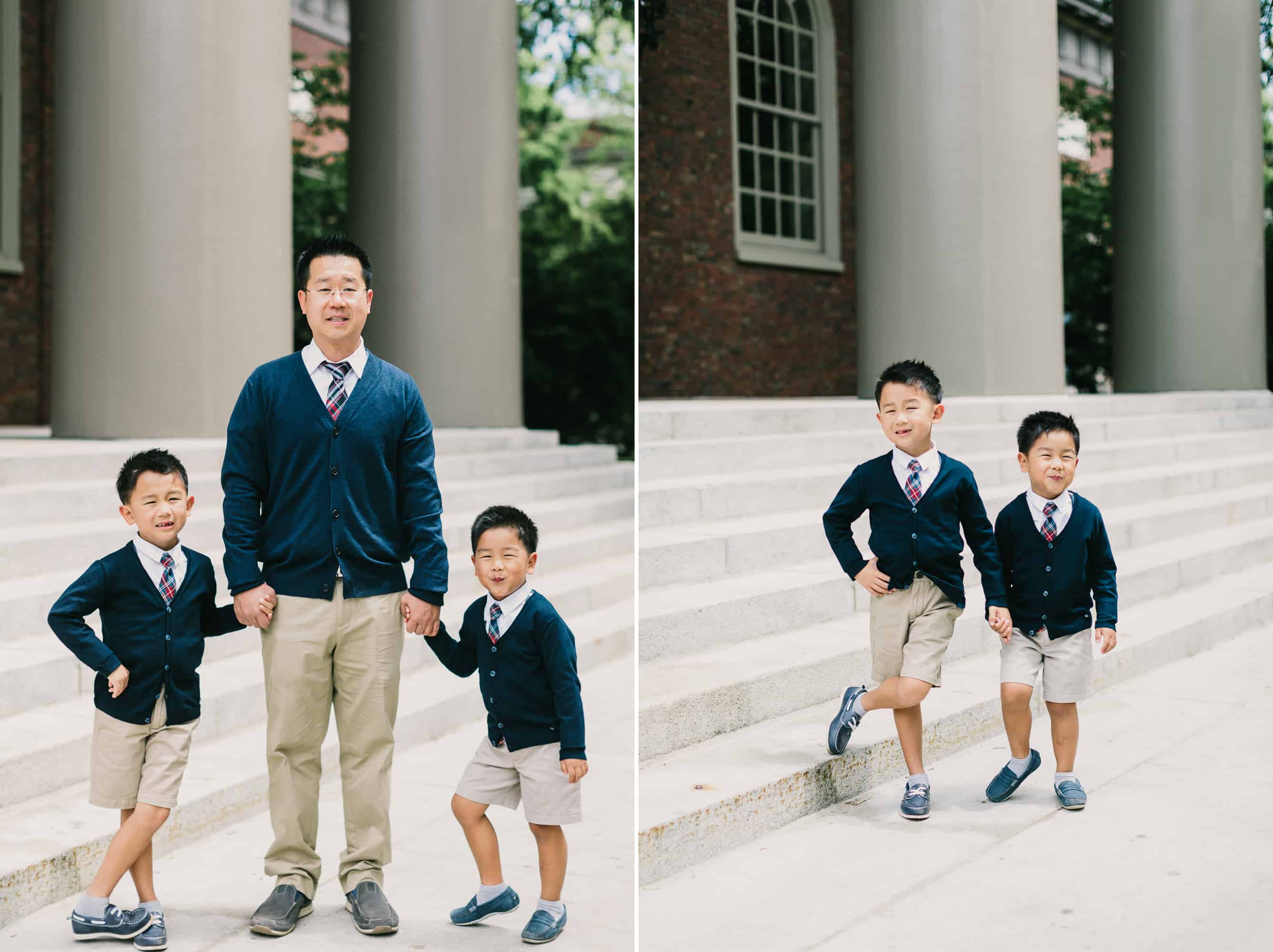 Cambridge MA Family Photography Harvard University