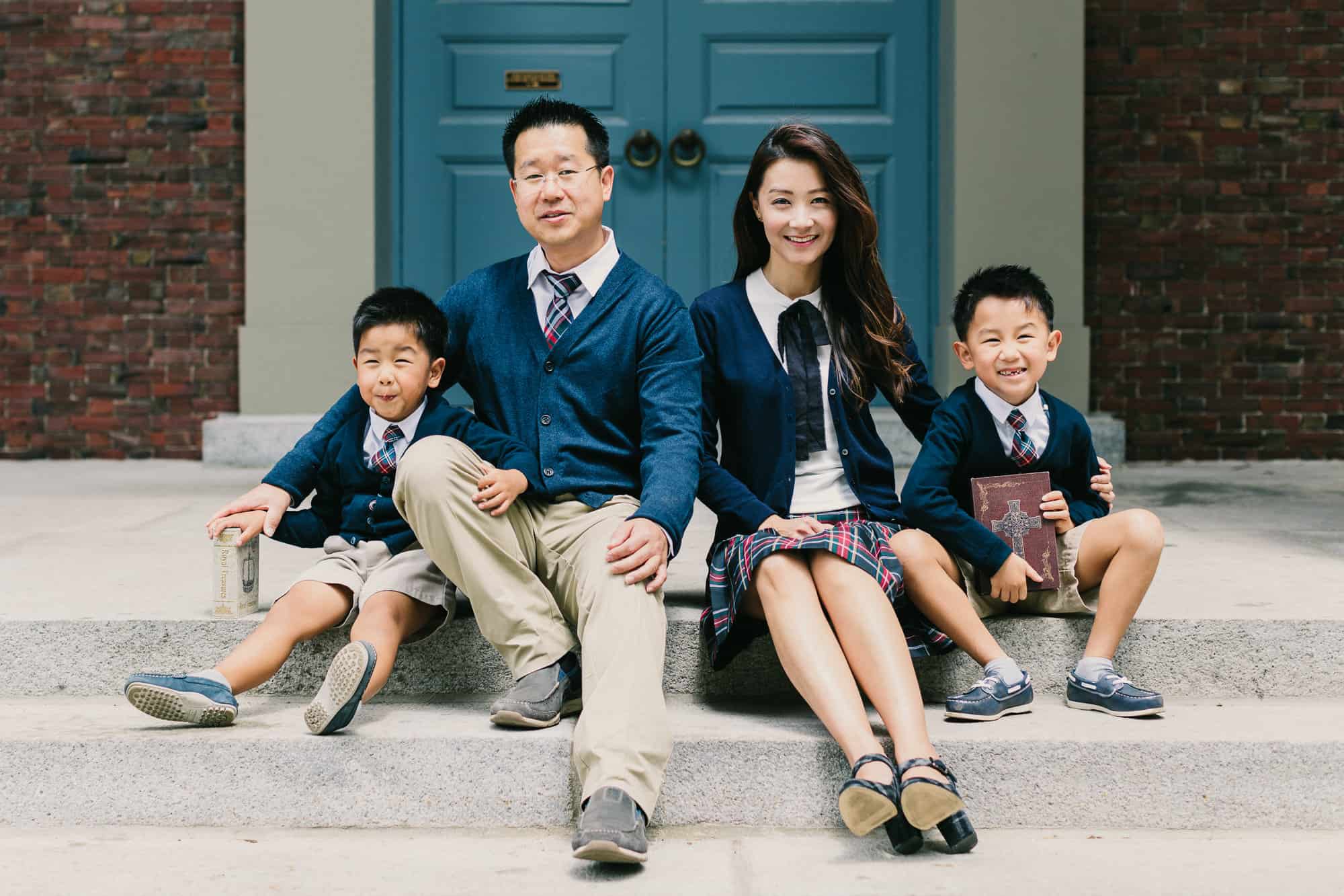 Cambridge MA Family Photography Harvard University