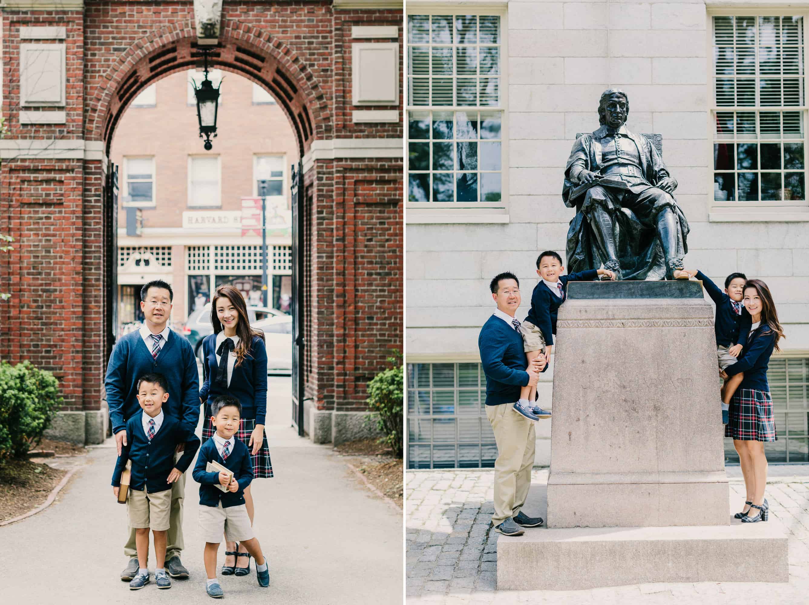 Cambridge MA Family Photography Harvard University