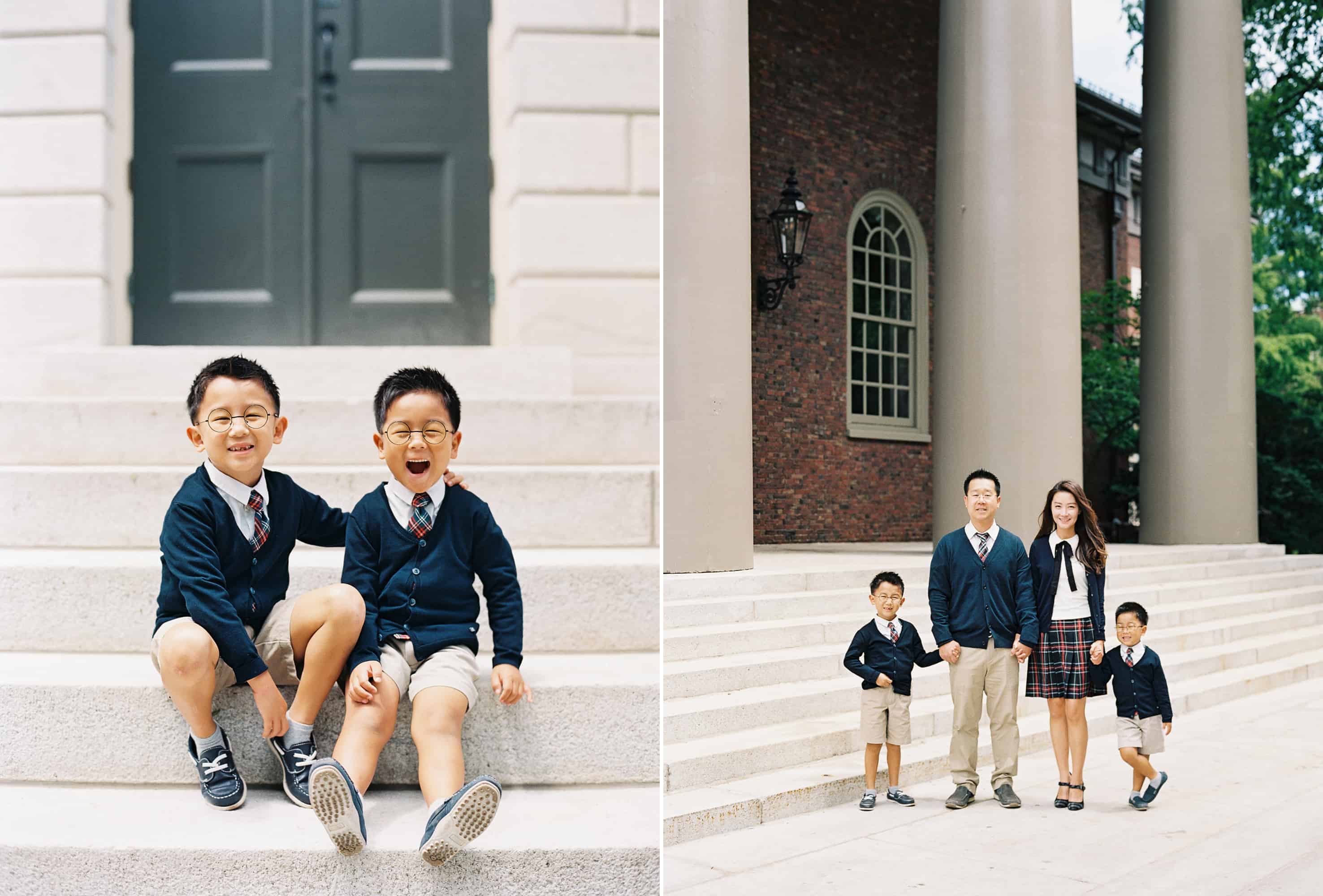 Cambridge MA Family Photography Harvard University