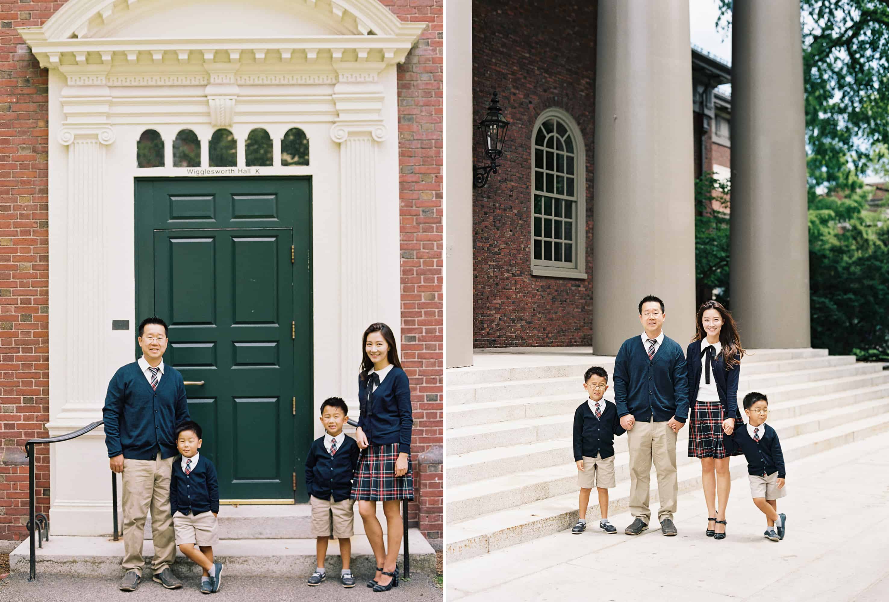 Cambridge MA Family Photography Harvard University