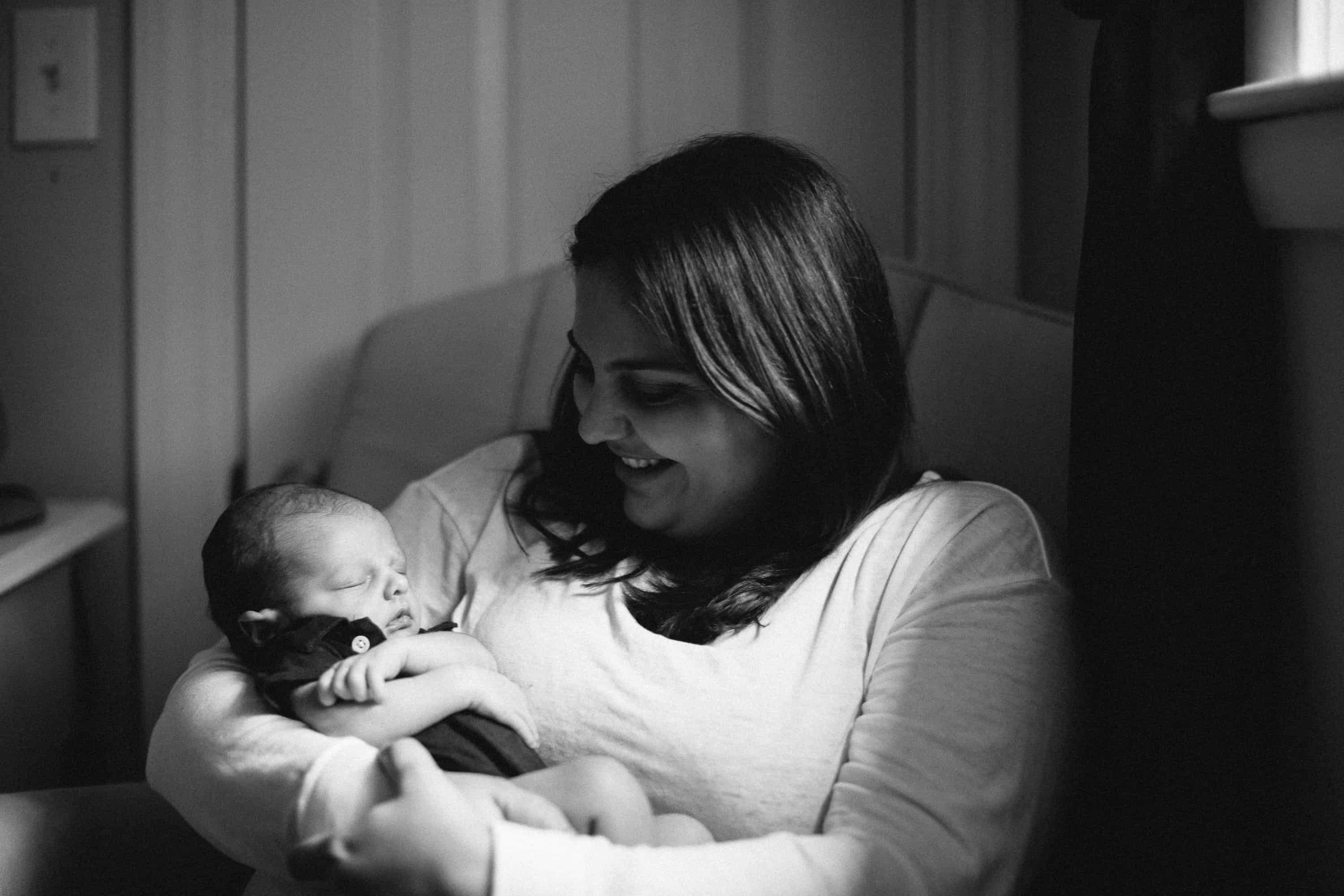 Brookline Newborn Film Photographer