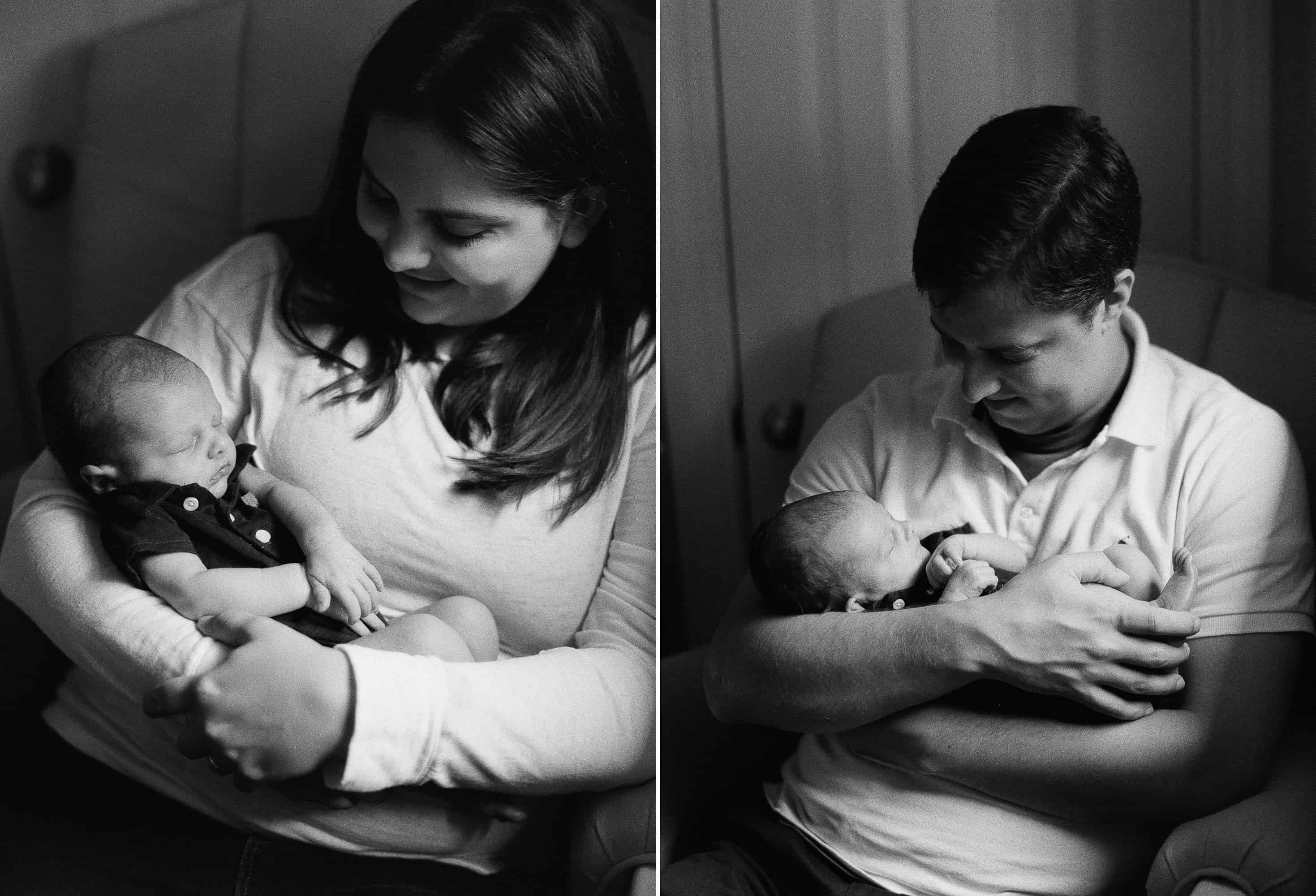 Brookline Newborn Film Photographer
