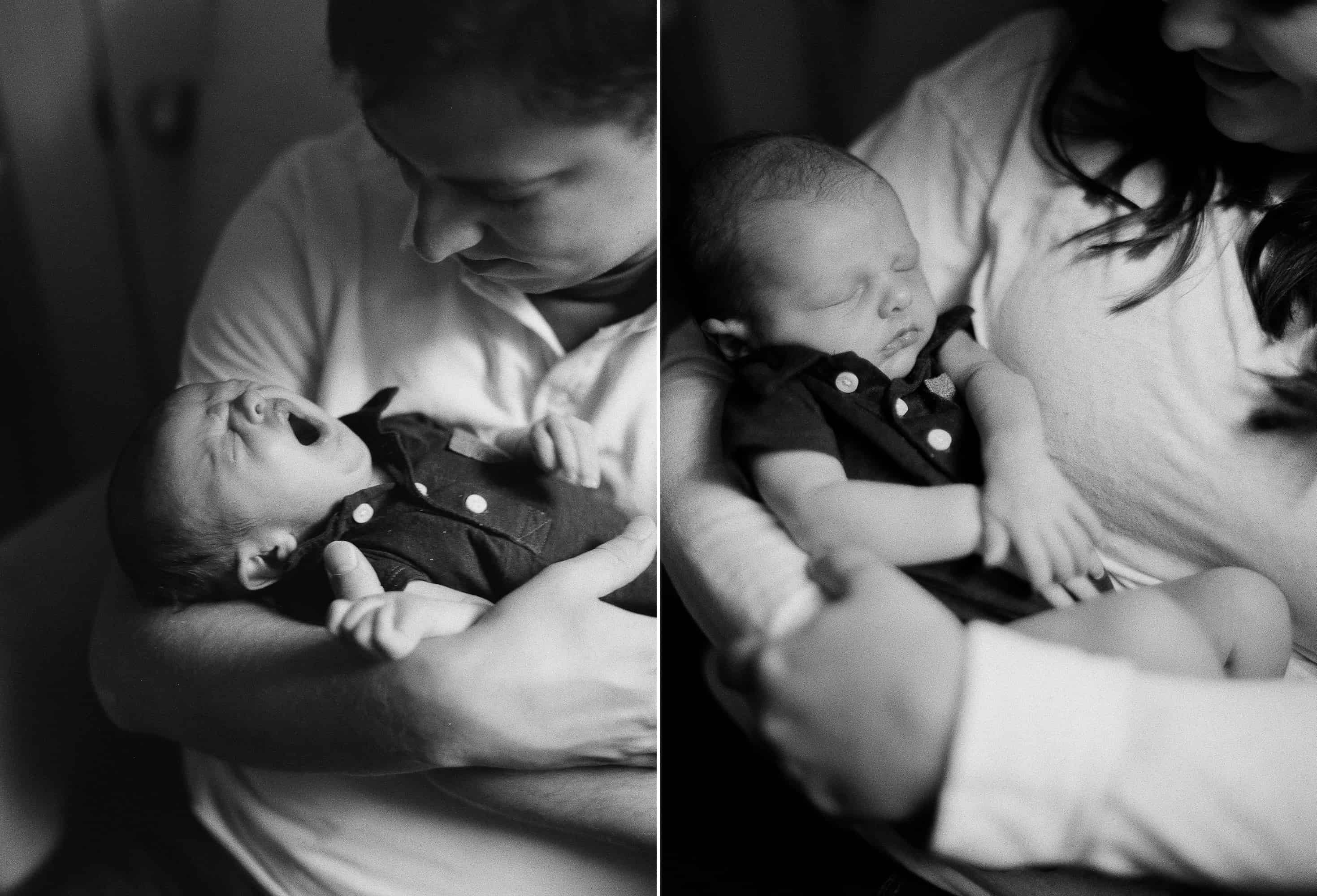 Brookline Newborn Film Photographer