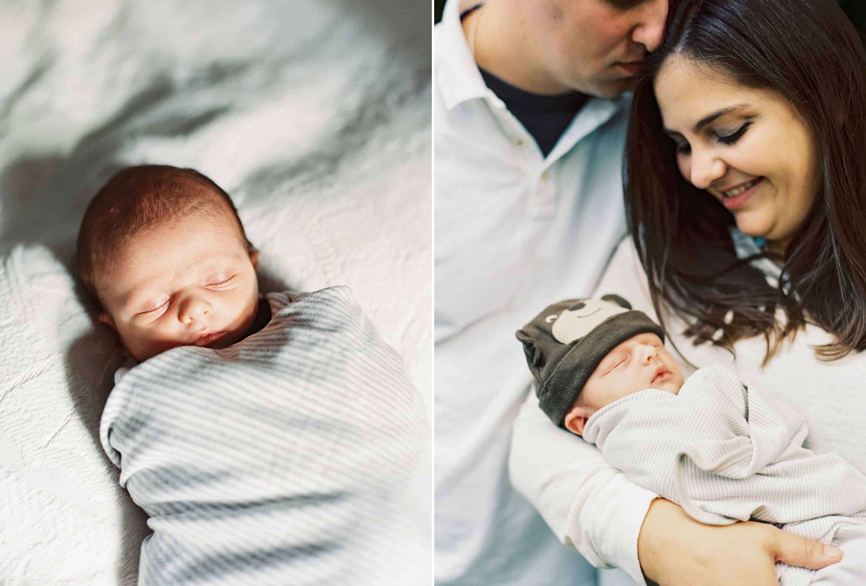 Brookline Newborn Film Photographer