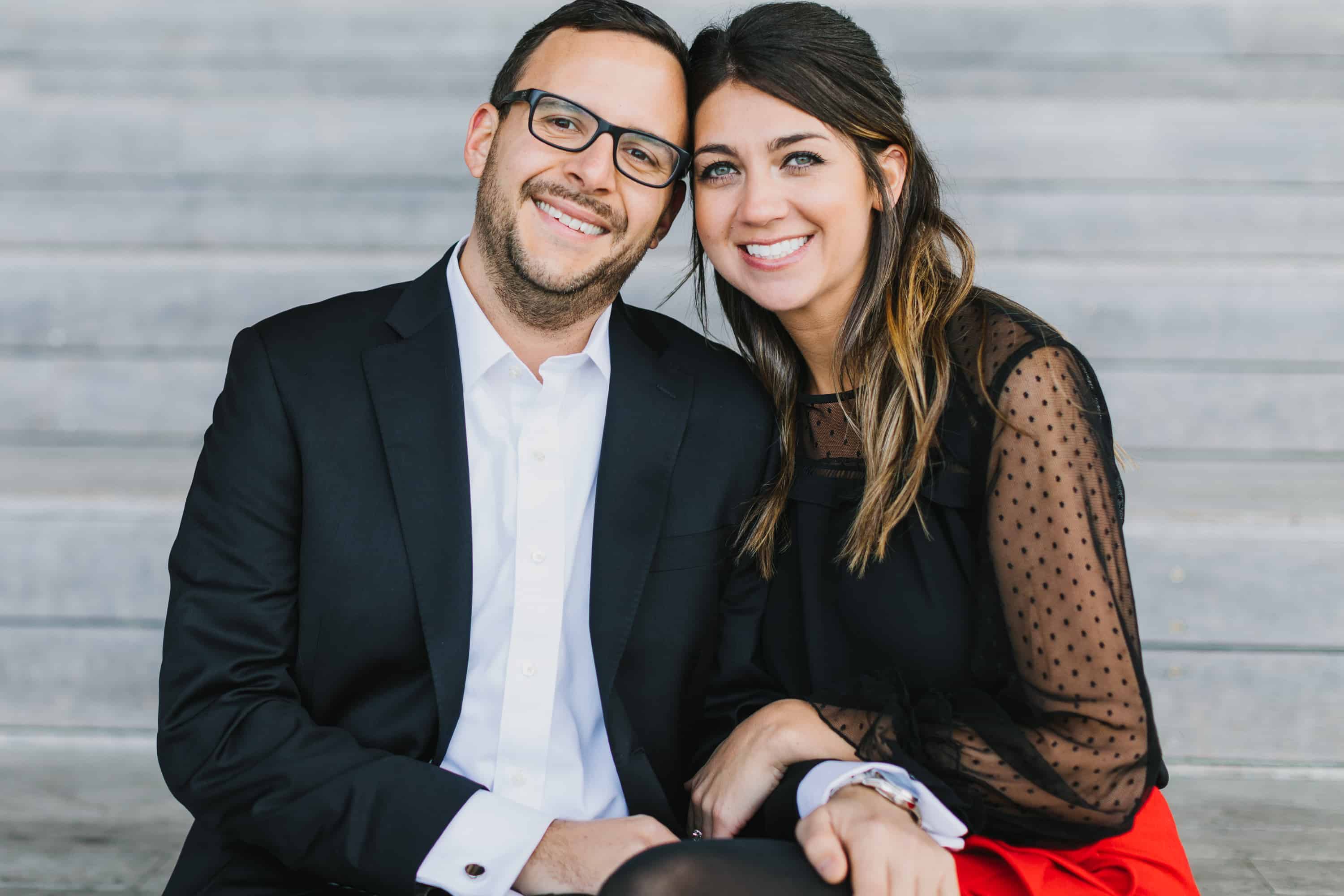 Boston Seaport Engagement Photography